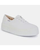Sneakers Laurie en Toile blanches